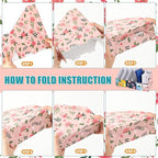 PerKoop 12 Pcs Magazine File Holder Foldable Decorative Cardboard File Folders - Image 5