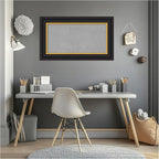 Amanti Art Black Framed Magnetic Board 18x30 Small Vision Board - Image 7