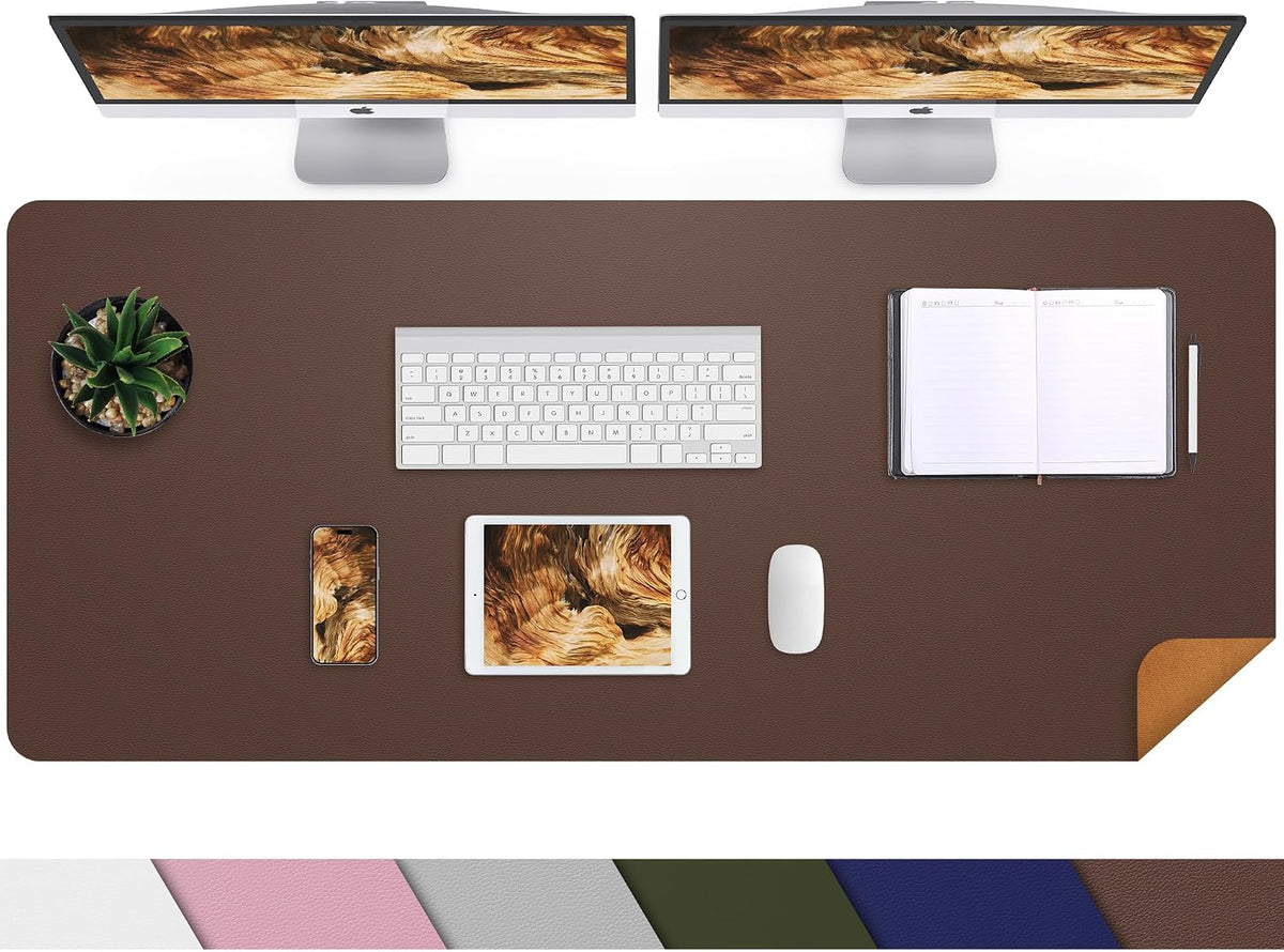 Leather Desk pad Protector, Large Desk mat