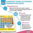 Weather-Proof Aluminum School Playground Communication Board - Image 2