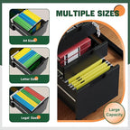 Letaya 3 Drawer Mobile File Cabinet - Image 8