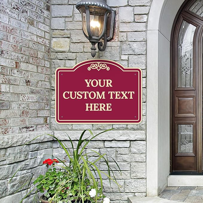 Custom Decorative Sign, Personalized Metal Sign - Image 2