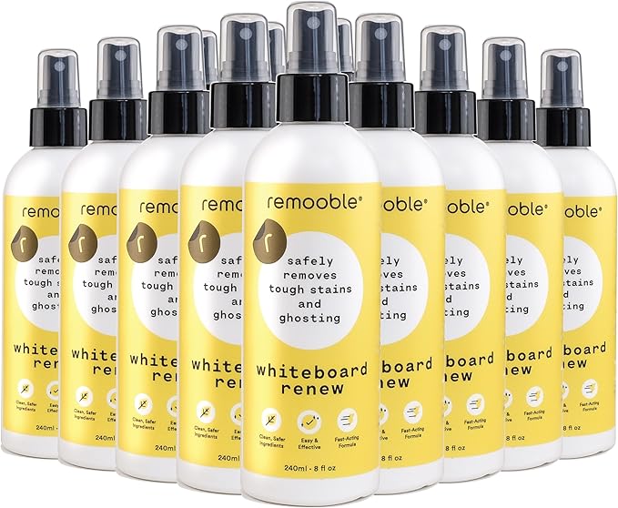 Remooble Dry Erase Whiteboard Cleaner Spray by remooble