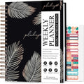 PLANBERRY Large Hourly Schedule Planner Premium – Undated Organizer by PLANBERRY