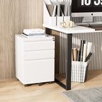 Greenvelly 3 Drawer Mobile File Cabinet - Image 2