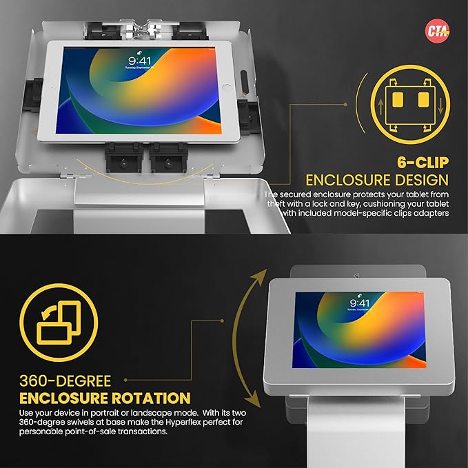 Premium Kiosk Floor Stand – CTA Locking Support Base Kiosk - Image 5