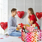 FUULOXE Rectangular Valentines Basket Storage Bin - Image 4