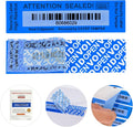 ChtepTamper 100 Pieces Total Transfer Tamper-Evident Stickers Security Labels by ChtepTamper
