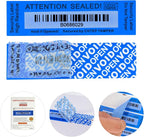 ChtepTamper 100 Pieces Total Transfer Tamper-Evident Stickers Security Labels by ChtepTamper