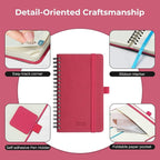 IN-LUXPRO Planner 2026 Daily Weekly and Monthly, 6.5"x3.75", 12 Months Spiral - Image 6