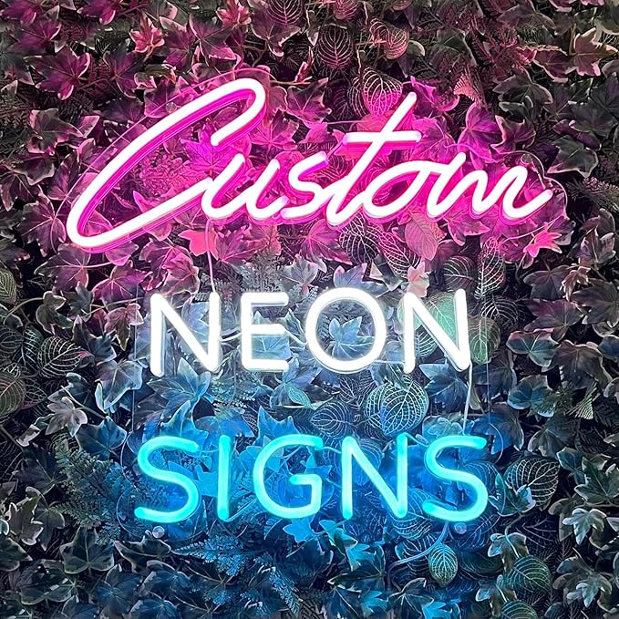 Custom Neon Signs, Neon Sign Customizable by Welcometoobtain