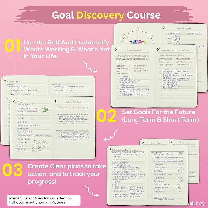 Undated Daily Planner to Achieve Your Goals 2025-2026 - Image 3