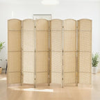 HOMCOM Room Divider, 6 Panel Folding Privacy Screen, 5.6' Tall Freestanding - Image 8