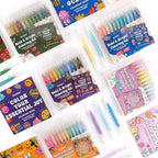 Grabie 5 Themes Value Bundle Bold&Bright Coloring Kit, 60 Colors Acrylic Gel by Grabie