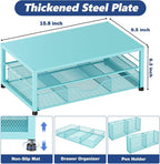 OPNICE Desk Organizers and Accessories, 2-Tier Computer Monitor Stand Riser - Image 2