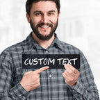 Custom Sign, Custom Street Sign, 11 Font Colors, 13 Font Styles, 4 Hole Options - Image 2