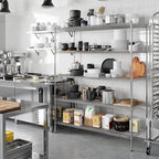 Regal Altair 24" Deep x 60" Wide x 74" Height Wire Shelving Kit | 5-Tier | NSF - Image 6