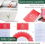 Emergency Contact Card for Wallet 10 Pack - Image 3