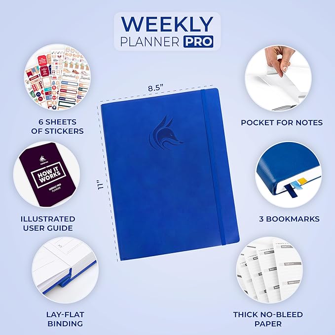 Clever Fox Planner PRO – Weekly & Monthly Life Planner to Increase Productivity - Image 2