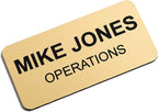 Custom Engraved Name Tag Badges – Personalized Identification by ProvidenceEngraving
