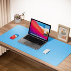 Boutilon Leather Desk Pad Protector, Non-Slip Mouse Pad, Laptop Desk Pad - Image 2