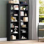 BORNOON 75" Tall Bookshelf, 6-Tier Floor Standing Bookcase - Image 7