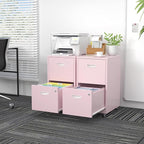 SteeLoong 2 Drawer File Cabinet - Image 4