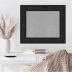 Amanti Art Black Framed Magnetic Board 23x27 Small Vision Board - Image 6