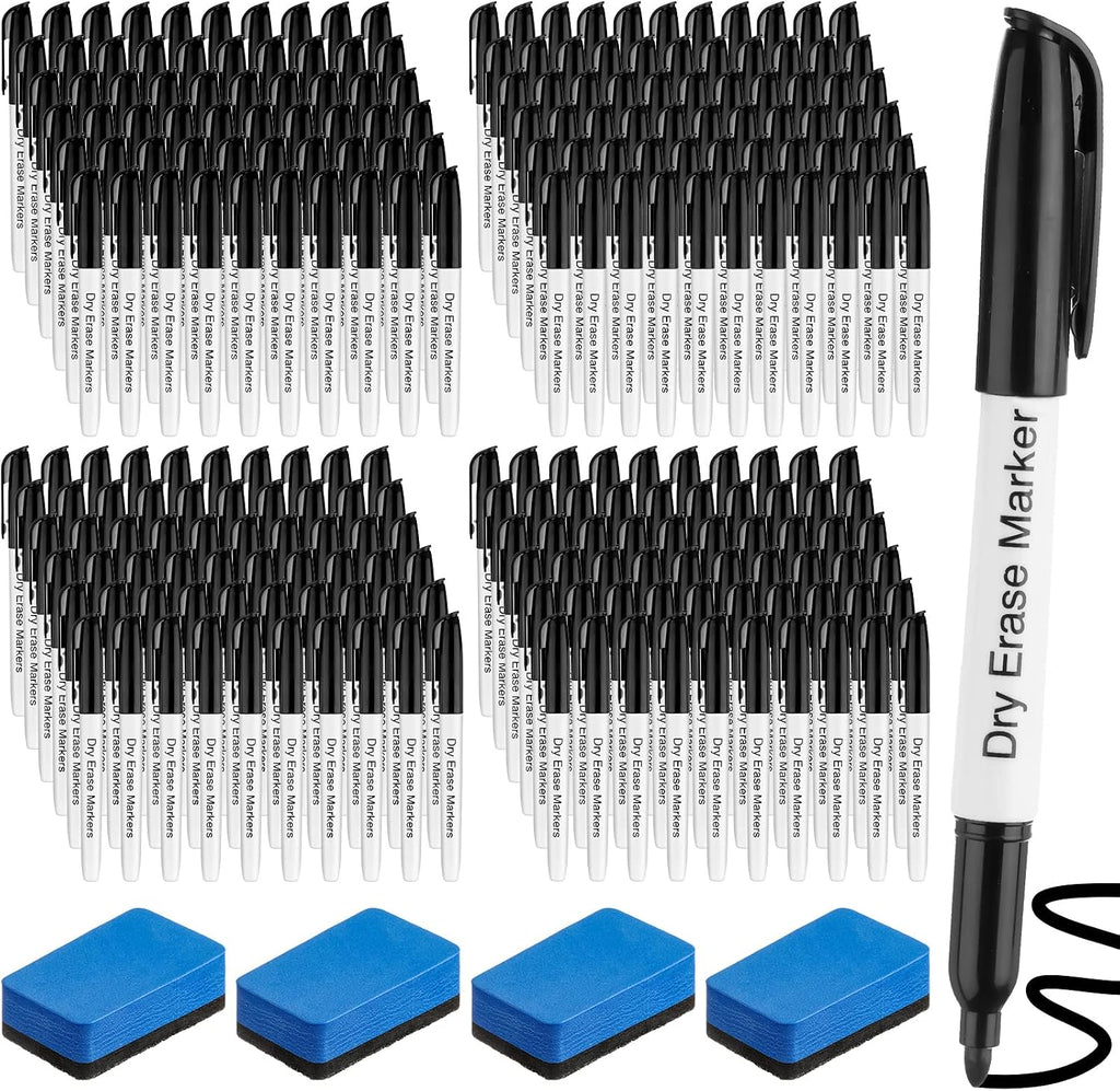 Thenshop 200 Pack Dry Erase Markers Bulk