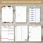 bloom daily planners Undated Daily Timed to-Do List Pad - Image 7