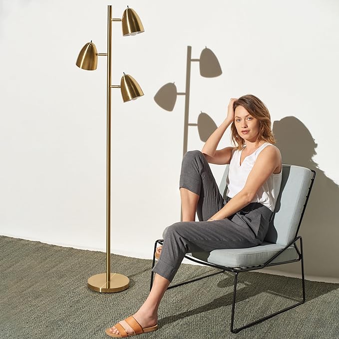 Brightech Jacob LED Standing Lamp, Modern Bright Floor Lamps - Image 3