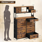 EnHomee 62.8" H Dresser for Bedroom - Image 3