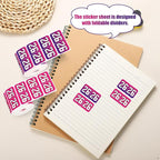 1000pcs 2026 Year Stickers, 3/4x1-1/2 Inch 26 Year Colored Self-Adhesive - Image 4