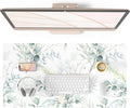 QIYI Large Mouse Pad for Desk, Cute Desk Mat for Desktop, Women Girls Green by QIYI