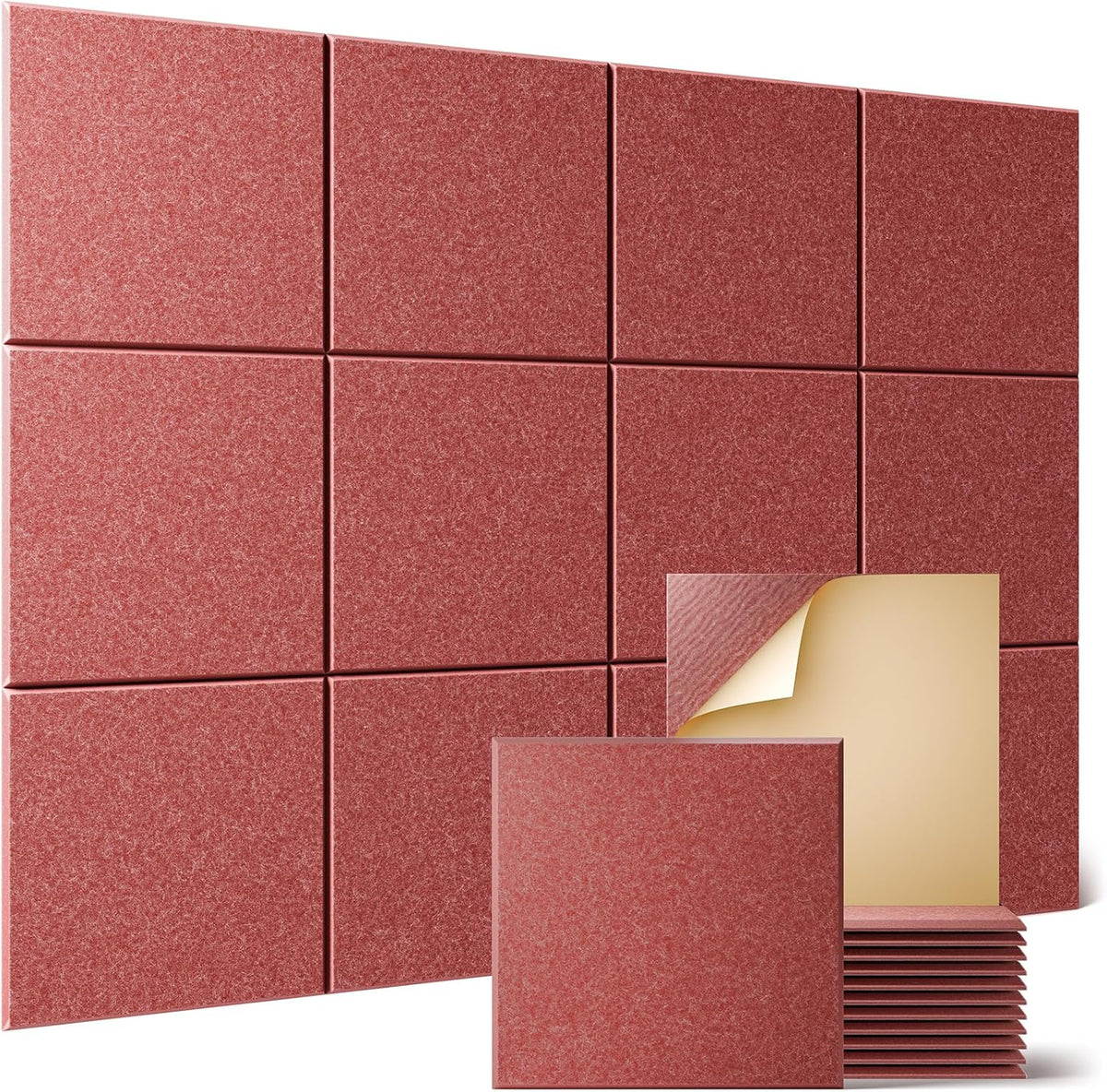 Sonicism 12 Pack Acoustic Wall Panels
