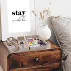 Welaxy Desk Drawer Organizer Tray, 8-Piece Beige Office Storage, Nordic - Image 2