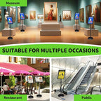 INNOVSIGN Adjustable Pedestal Sign Holder Stand 11x17Inch, Floor Standing - Image 9