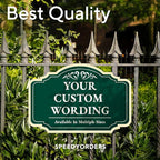 Custom Decorative Outdoor Metal Sign - Image 7