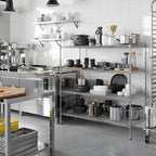 Regal Altair 24" Deep x 54" Wide x 54" Height Wire Shelving Kit | 4-Tier | NSF - Image 5