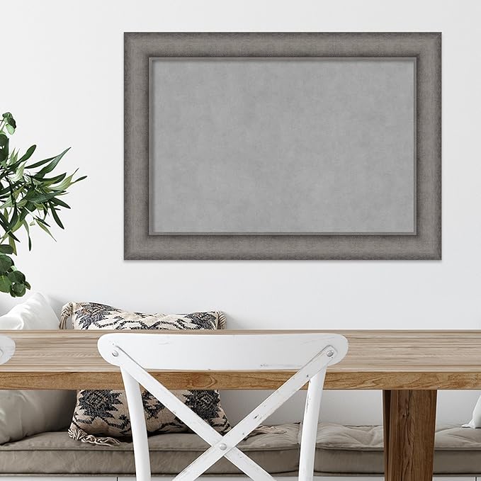 Amanti Art Grey Framed Magnetic Board 20x28 Medium Vision Board - Image 5