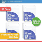 Loose Leaf Paper College Ruled Notebook Paper College Ruled Lined Writing - Image 4
