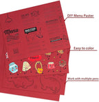 25 Sheets Christmas Red Cardstock - Image 4