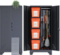 storage cabinet 61" h, metal outdoor sheds with, main product view