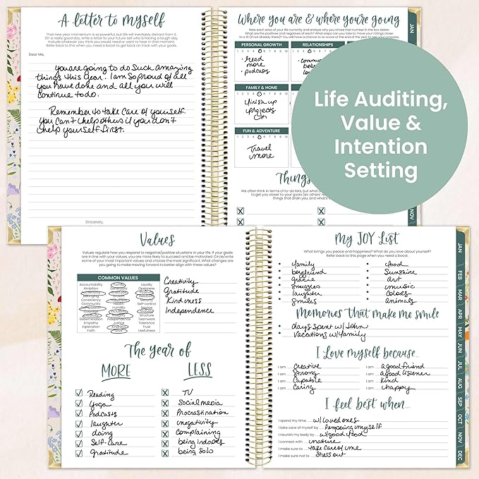 bloom daily planners 2026 Hardcover Calendar Year Goal & Vision Planner - Image 5