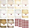 TaoBary 160 Pcs Stationery Paper Set 50 Double Sided Stationery Papers by TaoBary