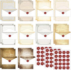 TaoBary 160 Pcs Stationery Paper Set 50 Double Sided Stationery Papers by TaoBary