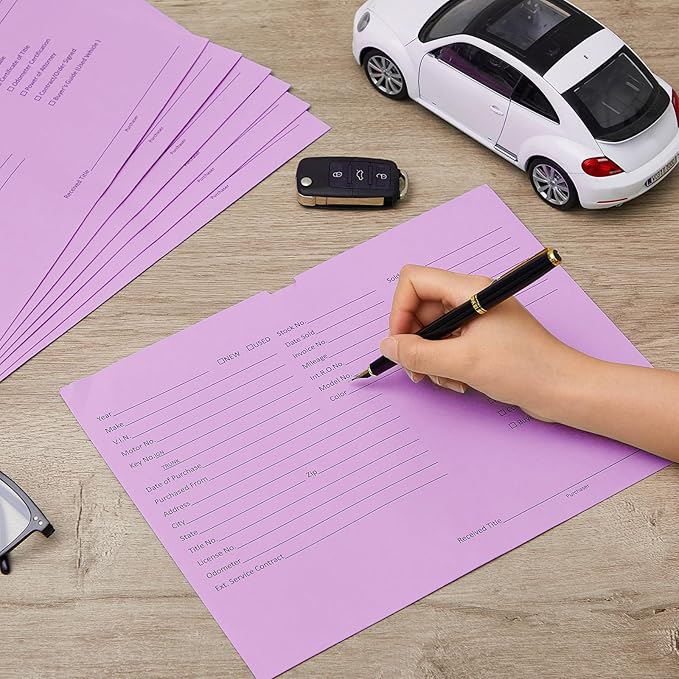 120 Pcs 9 x 12 In Vehicle Dealer Jackets - Image 4