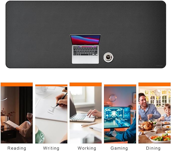 Mydours Super Large 75" x 32" Desk Mat, Full Desk Blotter Pad, Desktop Computer - Image 5