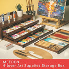 MEEDEN 4-Drawer Art Supply Storage Box - Image 6