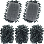 Biaungdo 5 Pack Washable Whiteboard Eraser, Microfiber Shag Dry Eraser by Biaungdo